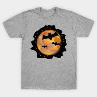 Halloween Spooky Moon T-Shirt